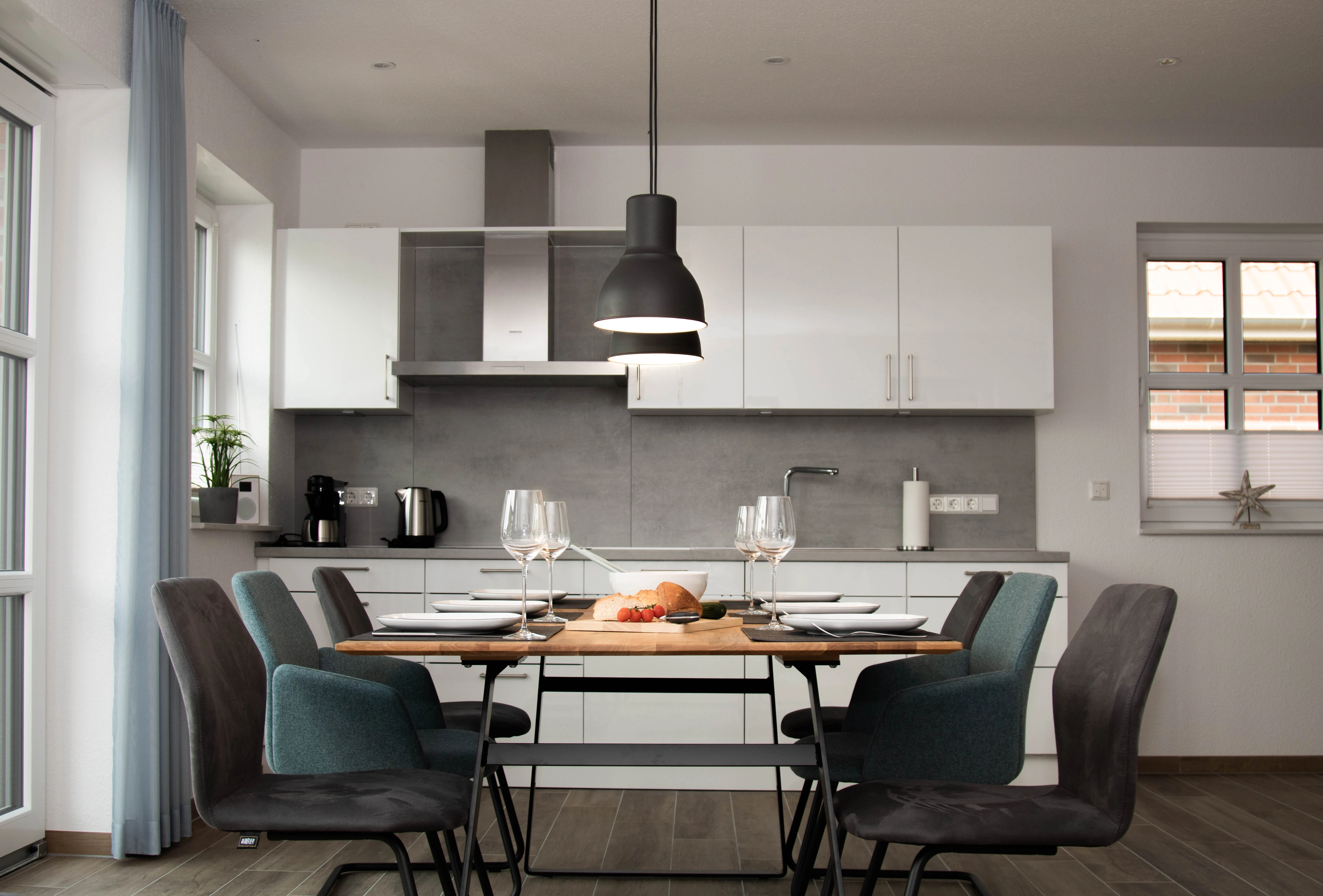 Wohnzimmer und Küche